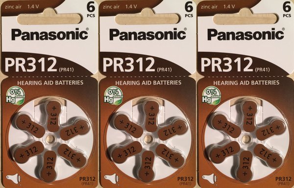 Vorteilspackung Panasonic PR 312