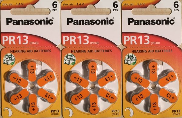 Vorteilspackung Panasonic PR 13