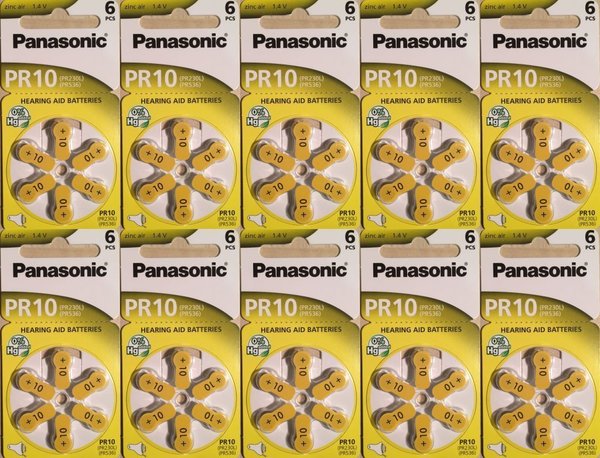 Großpackung Panasonic PR 10
