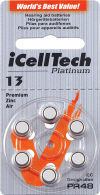 iCellTech ICT 13 Hörgerätebatterien