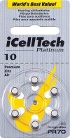 iCellTech ICT 10 Hörgerätebatterien